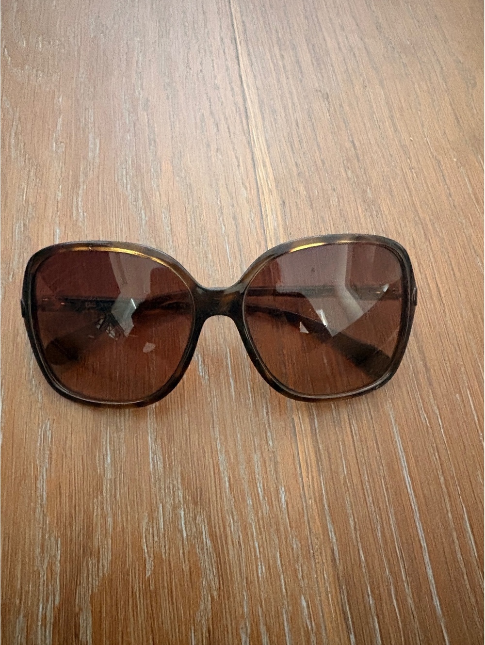 Dolce & Gabbana Brown Sunglasses Oversized Square Frame Elegant 58mm